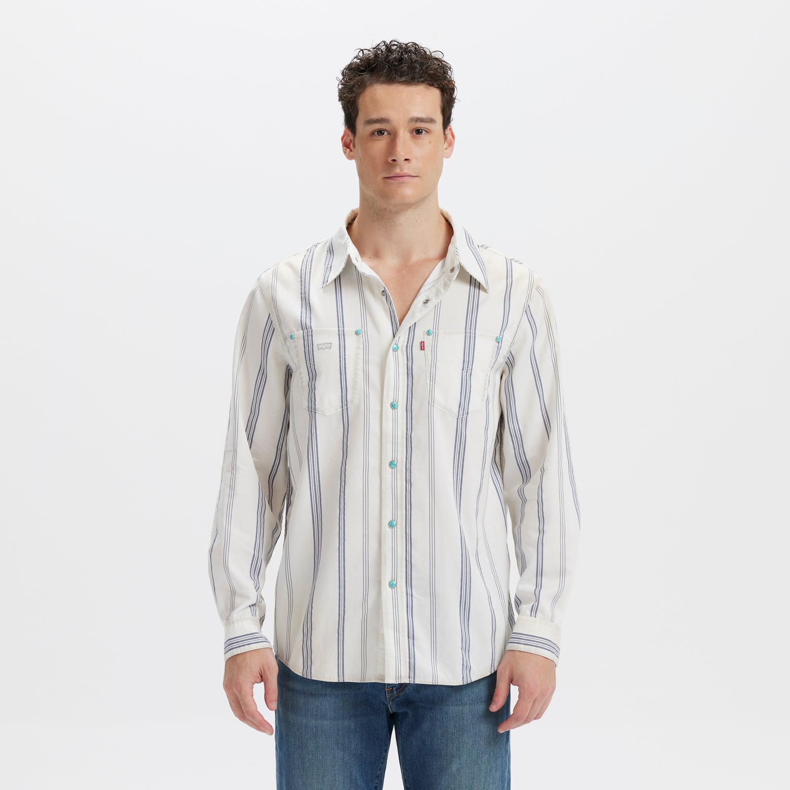 levi's®  workwear  系列恤衫 |男裝 003KW0001XS- White – Levi's 香港