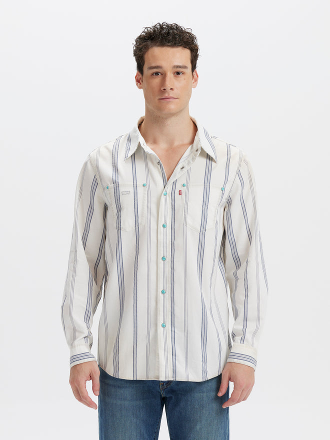 levi's®  workwear  系列恤衫 |男裝 003KW0001XS- White  – Levi's 香港