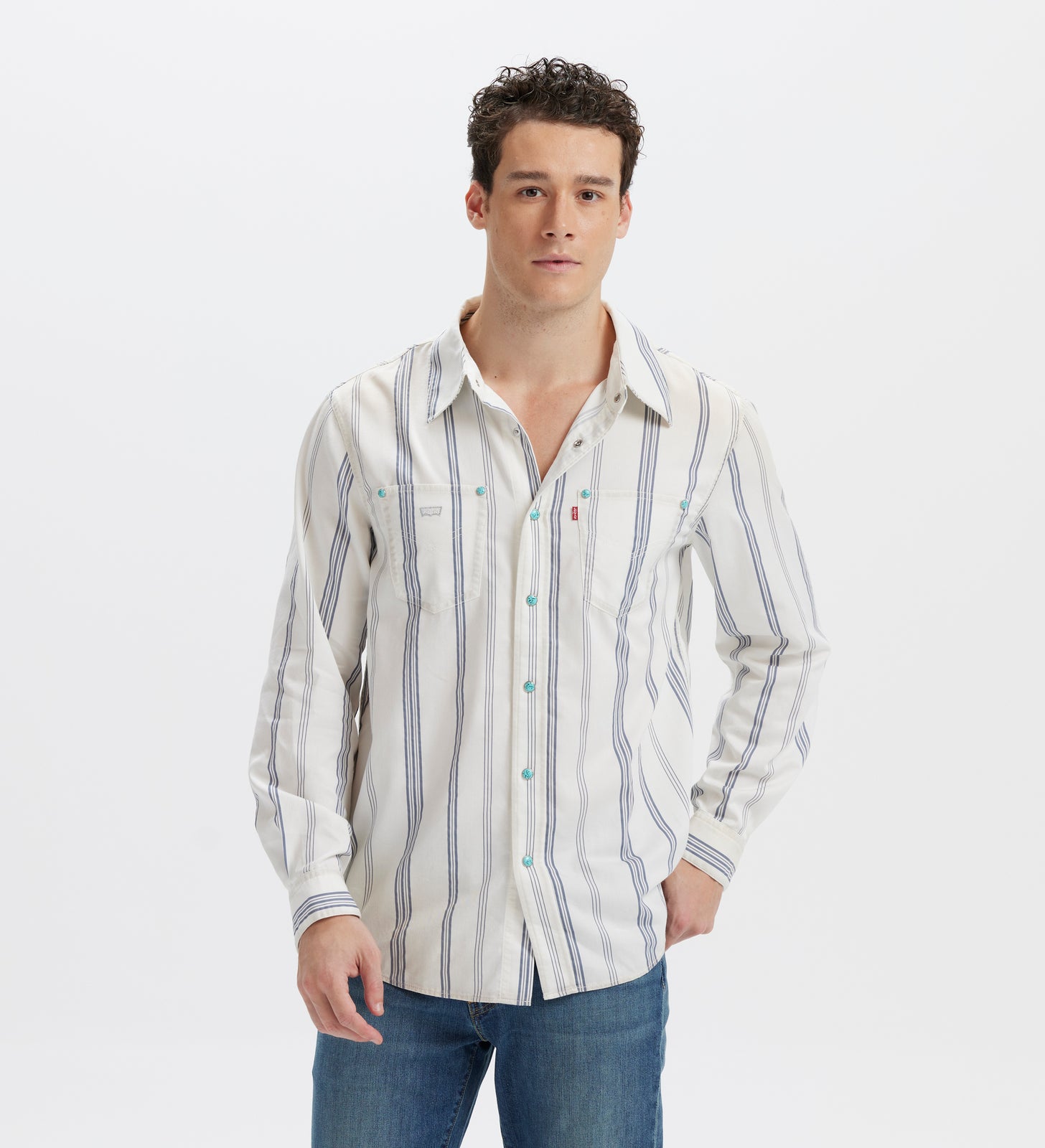 levi's®  workwear  系列恤衫 |男裝 003KW0001XS- White – Levi's 香港