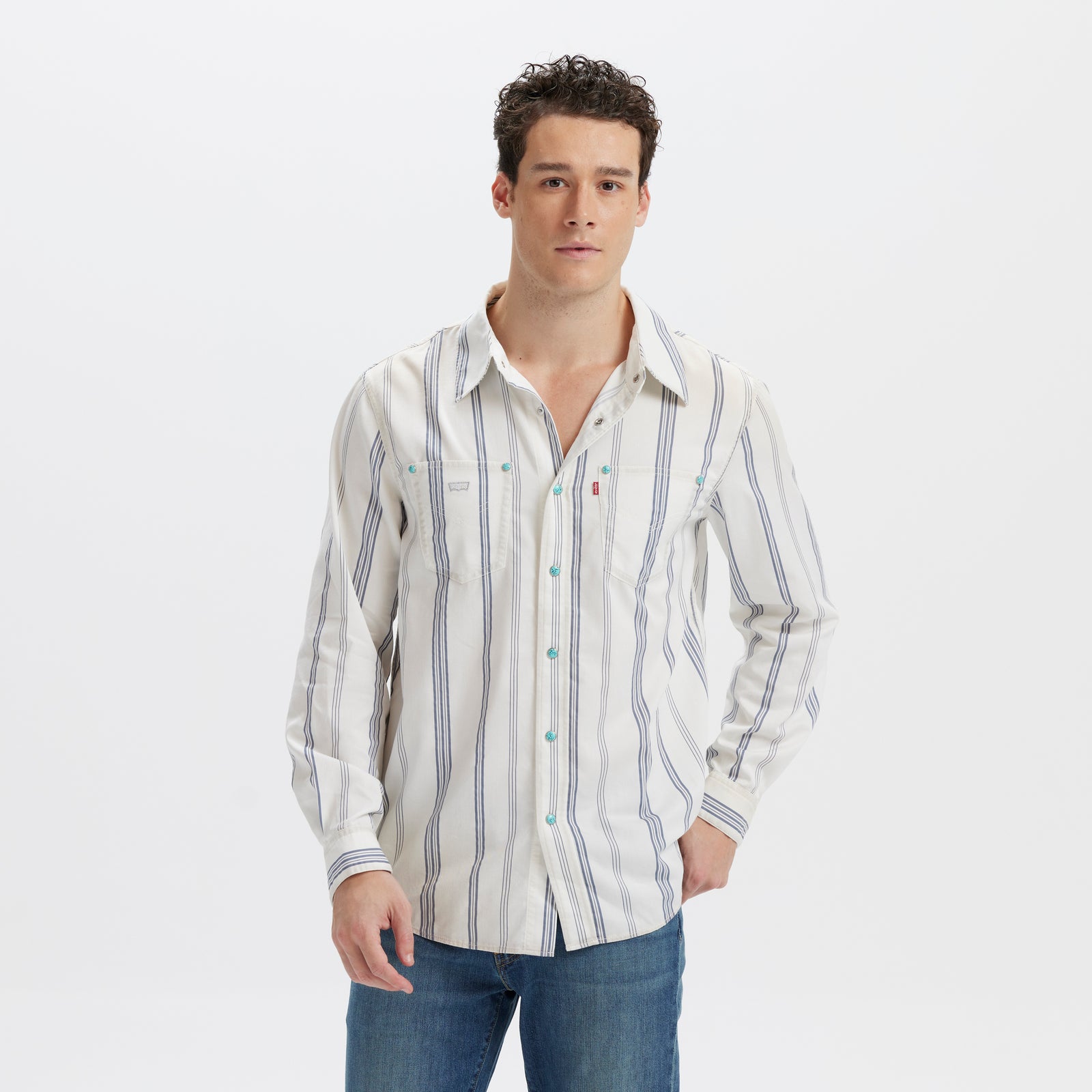levi's®  workwear  系列恤衫 |男裝 003KW0001XS- White – Levi's 香港