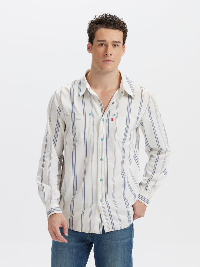 levi's®  workwear  系列恤衫 |男裝 003KW0001XS- White  – Levi's 香港