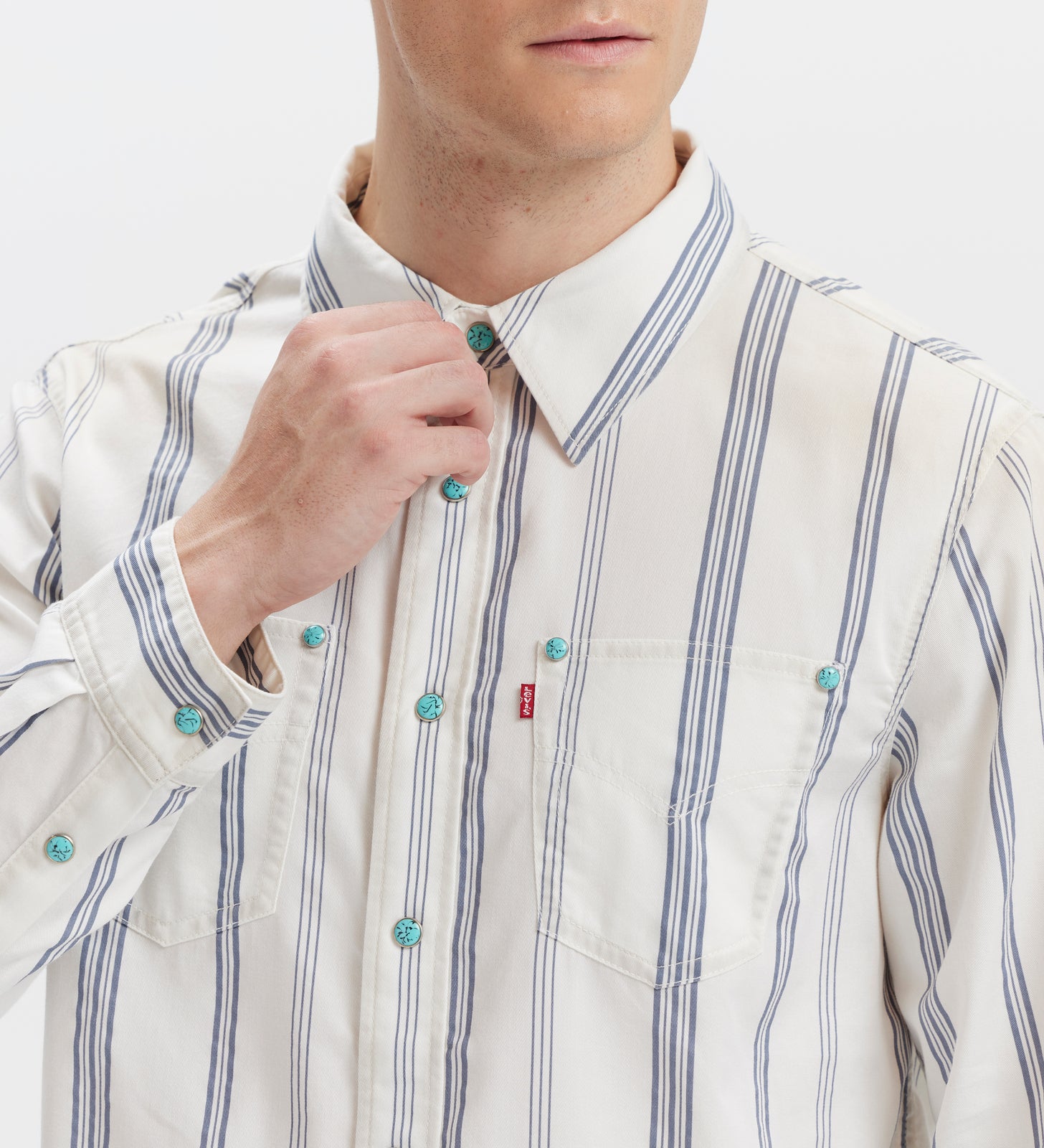 levi's®  workwear  系列恤衫 |男裝 003KW0001XS- White – Levi's 香港