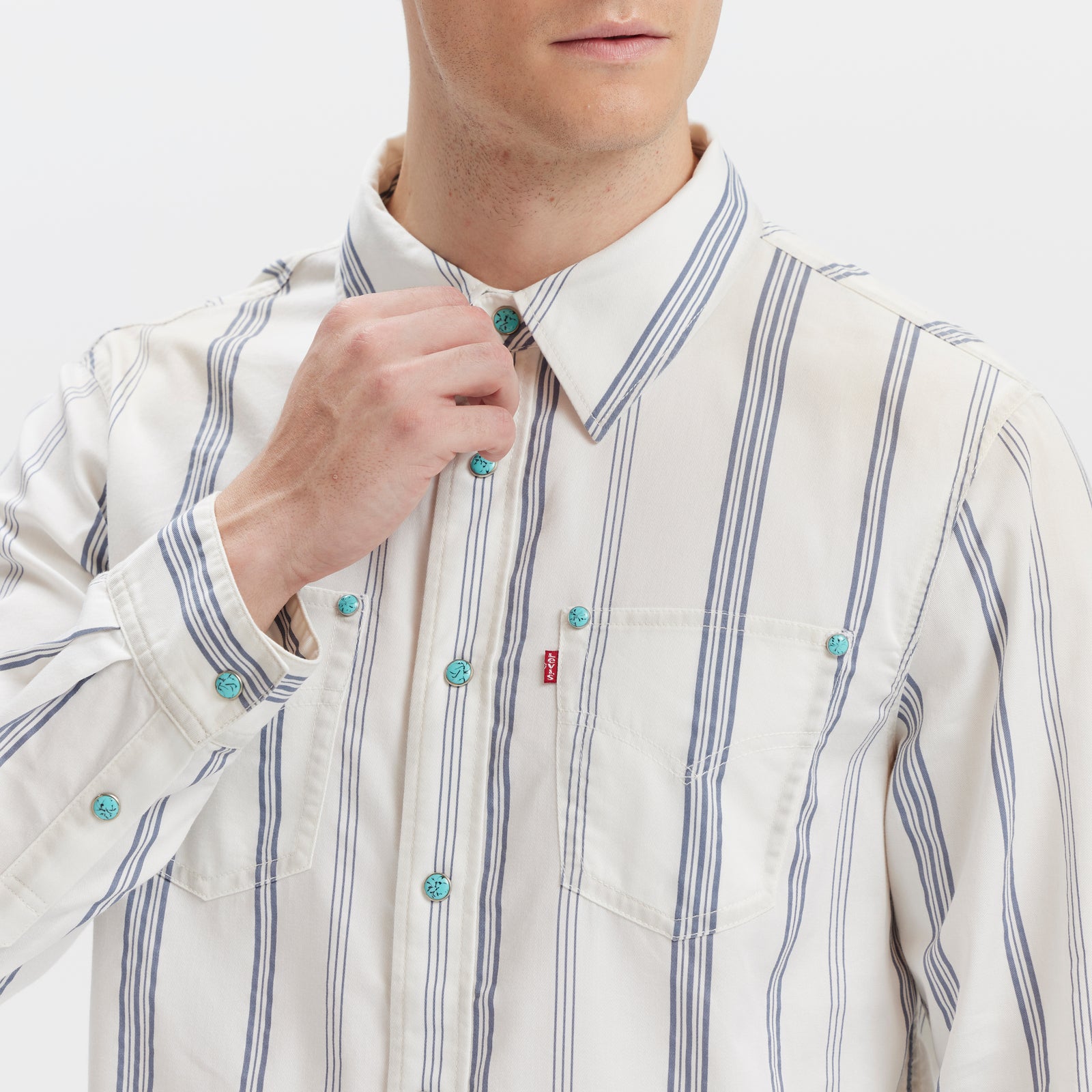 levi's®  workwear  系列恤衫 |男裝 003KW0001XS- White – Levi's 香港