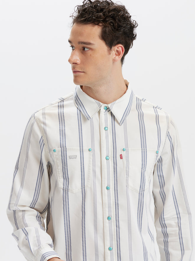 levi's®  workwear  系列恤衫 |男裝 003KW0001XS- White  – Levi's 香港