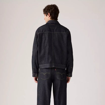 Levi's® Twist Trucker 牛仔外套 | 男裝 - Blue | Levi's HK
