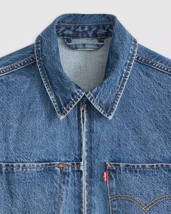 levi's® twist trucker 牛仔外套 | 男裝 - medium indigo | levi's hk 003M30001XS- Medium Indigo  – Levi's 香港