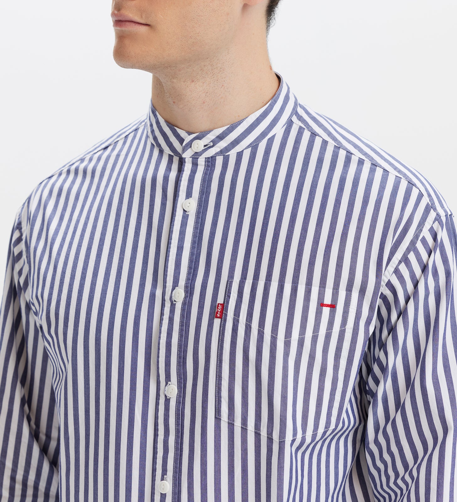 levi’s® 牛津領黑條紋長袖襯衫  | 男裝 003MY0003XS- Multi – Levi's 香港
