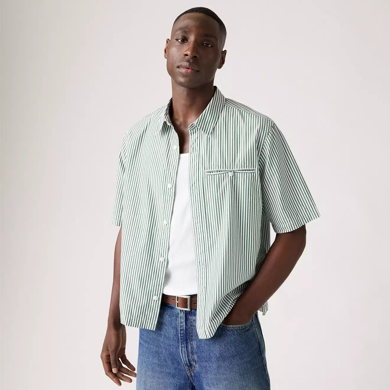 levi's® 短袖 zandt 寬鬆襯衫 | 男裝 003NV0001XS- Multicolor – Levi's 香港