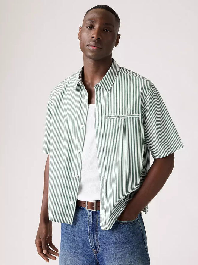 levi's® 短袖 zandt 寬鬆襯衫 | 男裝 003NV0001XS- Multicolor  – Levi's 香港