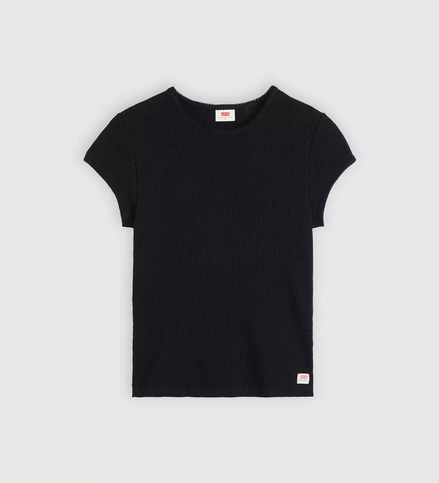 levi's® women's dry goods waffle cap-sleeve tee 003PW0001XS- Multicolor – Levi's Hong Kong
