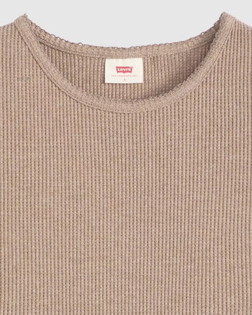 levi's® women's dry goods waffle cap-sleeve tee 003PW0003XS- Multicolor  – Levi's Hong Kong