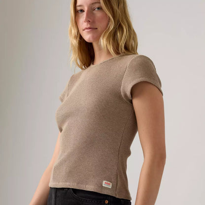 Levi's® Dry Goods Waffle T恤 | 女裝 - Multicolor | Levi's HK