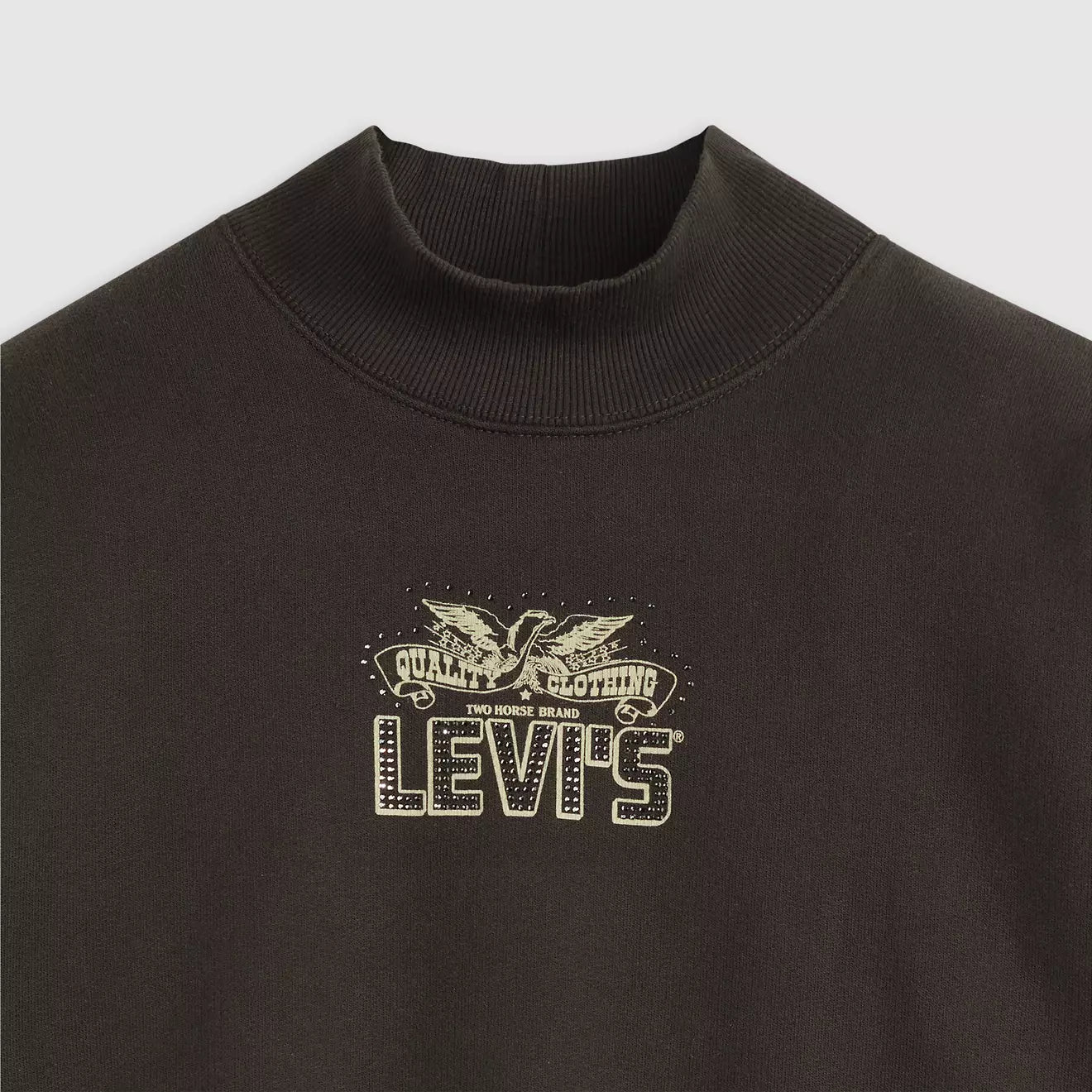 levi's® graphic collins 高領圖案衛衣|女裝 003R90000XS- Black – Levi's 香港
