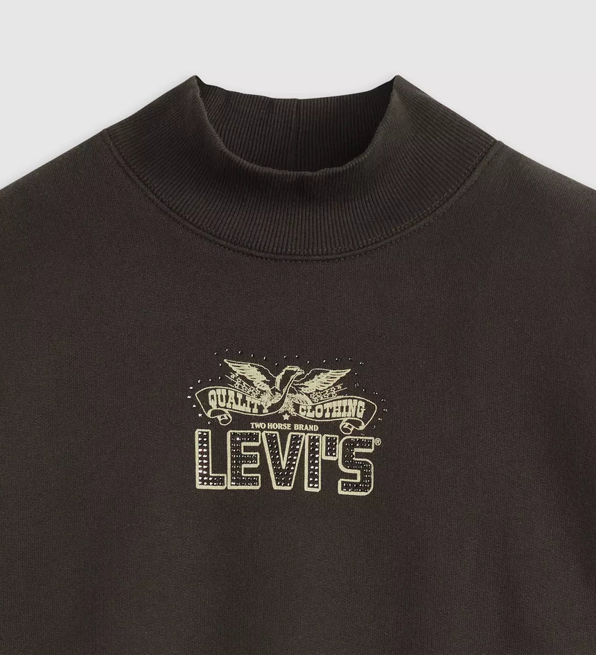 levi's® women's graphic collins mockneck sweatshirt 003R90000XS- Black – Levi's Hong Kong