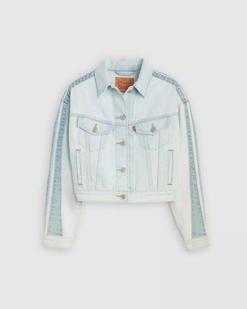 levi's® women's shrunken '90s trucker jacket 003S90000XS- Medium Indigo  – Levi's Hong Kong