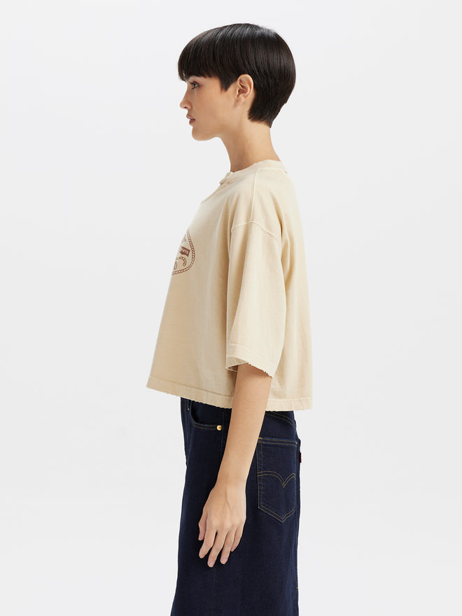 levi’s®  特色破壞設計印花logo 短袖tee| 女裝 003SP0001XS- Multi  – Levi's 香港