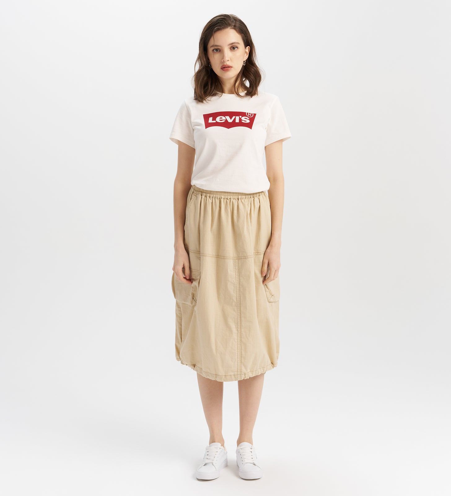 levi’s® women's comfortable casual long skirt 003W40002XS- Multi – Levi's Hong Kong