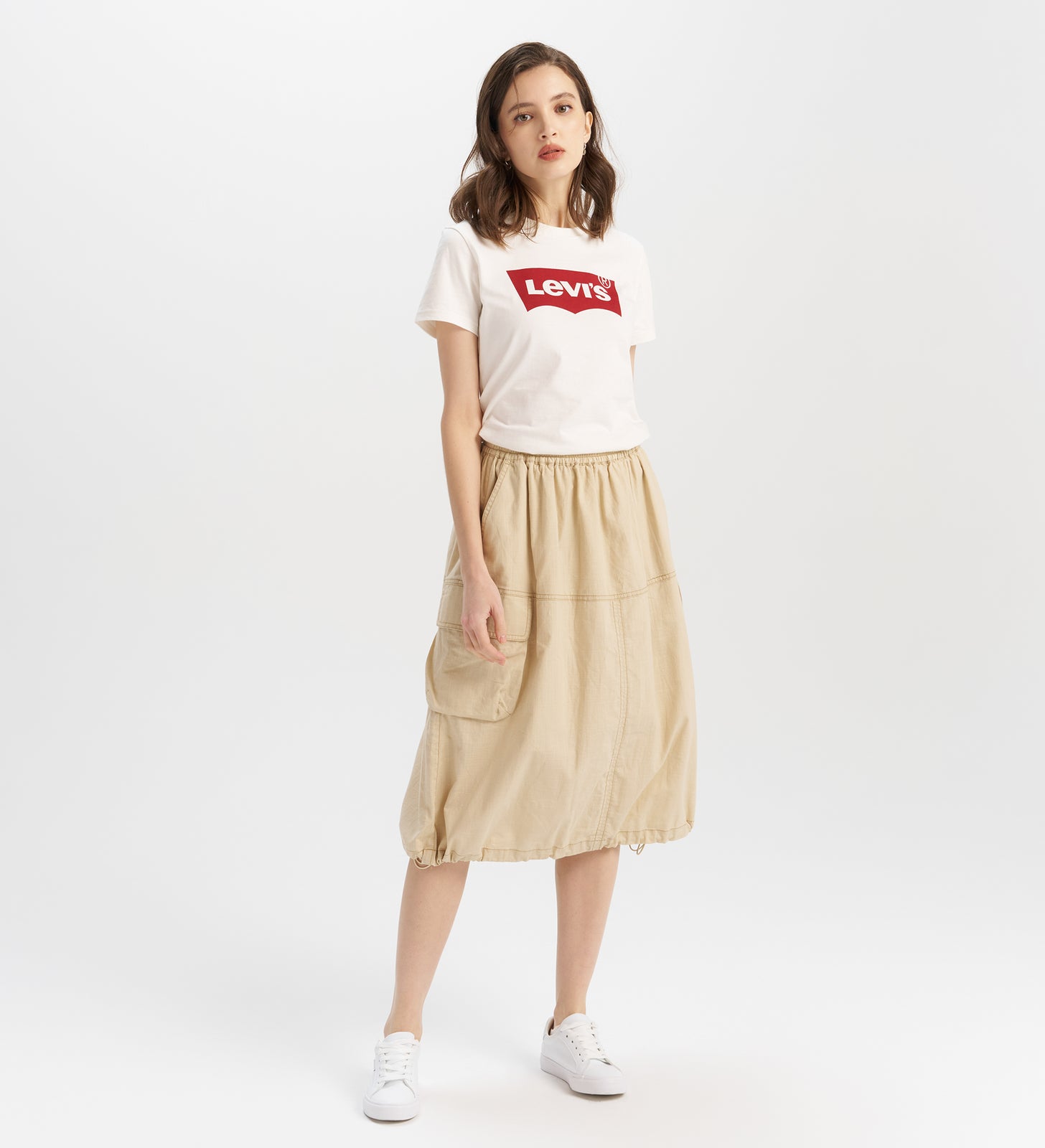 levi’s® women's comfortable casual long skirt 003W40002XS- Multi – Levi's Hong Kong