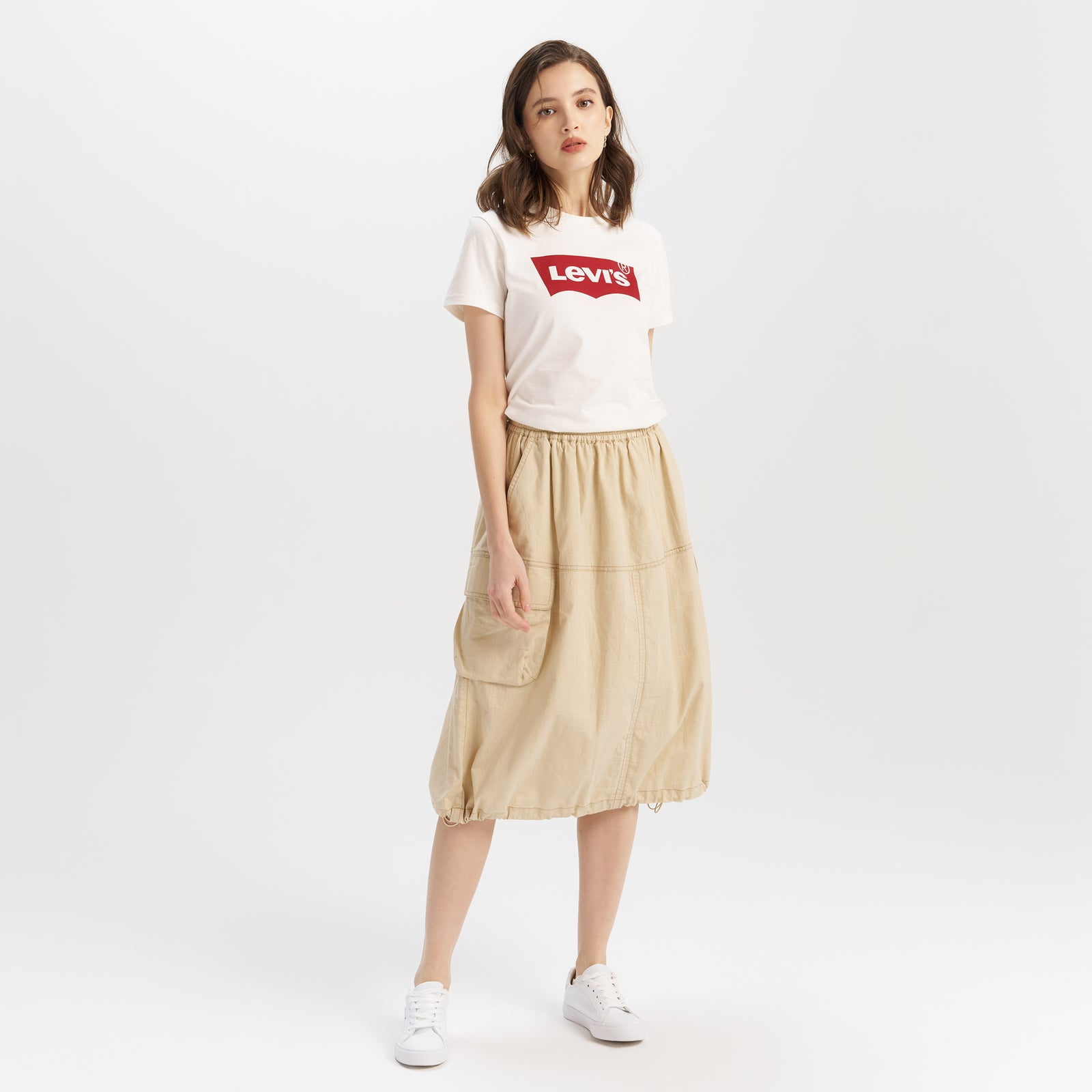 levi’s® 舒適休閒長裙  | 女裝 003W40002XS- Multi – Levi's 香港