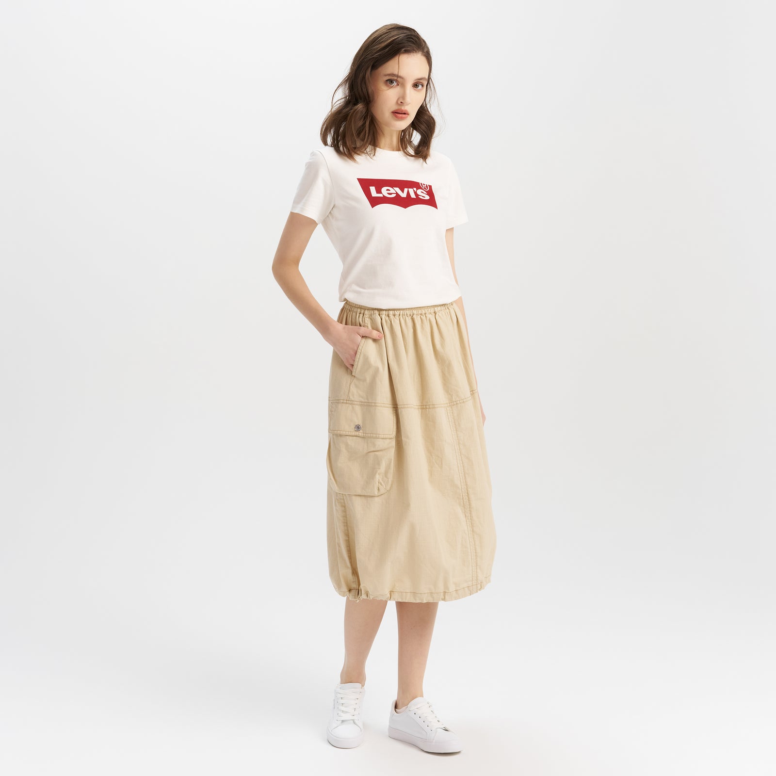 levi’s® 舒適休閒長裙  | 女裝 003W40002XS- Multi – Levi's 香港