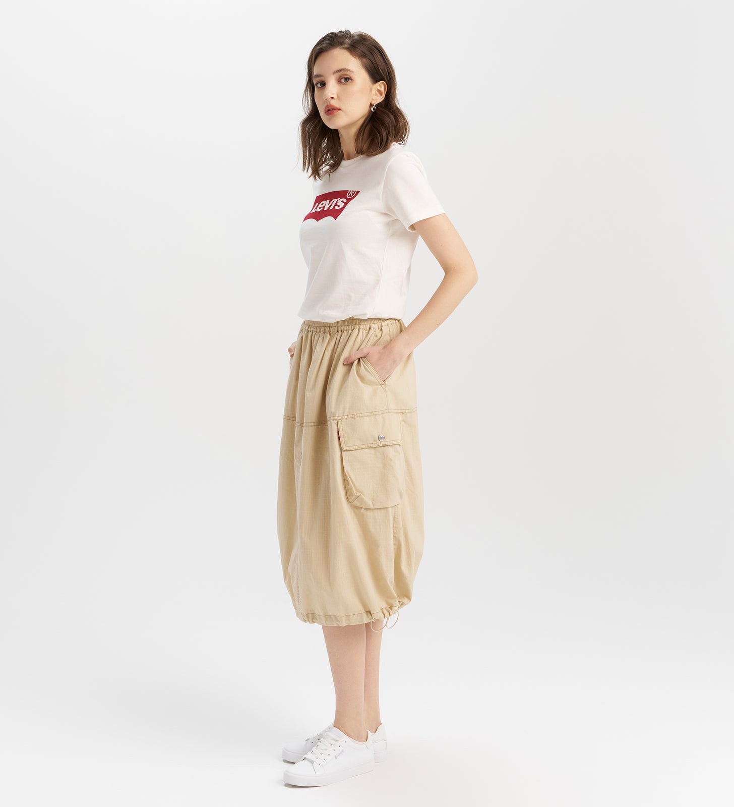 levi’s® women's comfortable casual long skirt 003W40002XS- Multi – Levi's Hong Kong