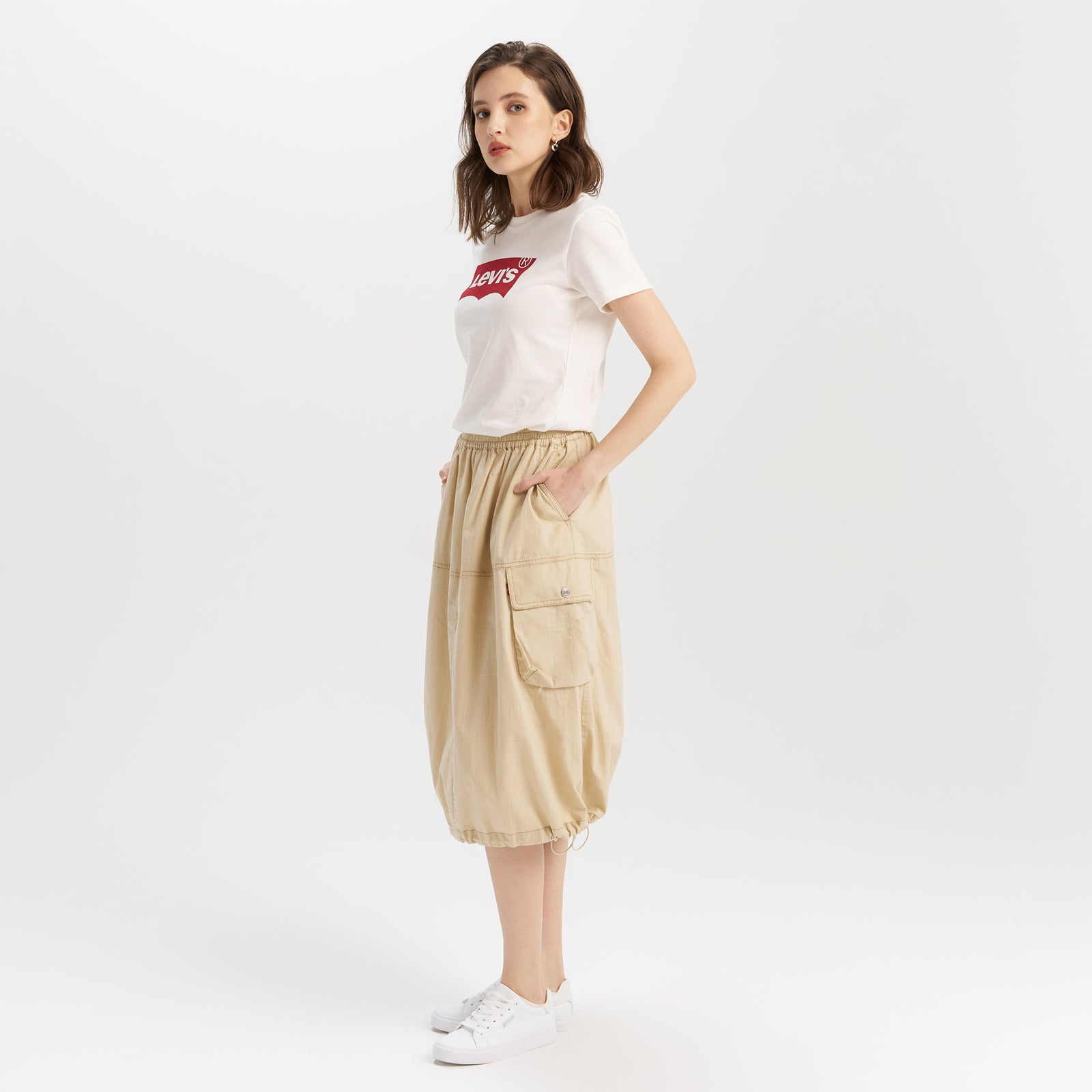 levi’s® 舒適休閒長裙  | 女裝 003W40002XS- Multi – Levi's 香港