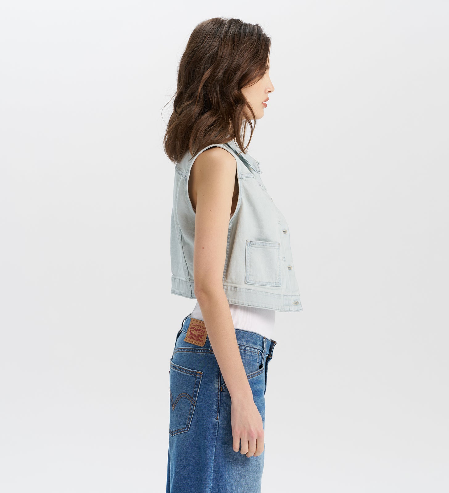 levi’s®  performance cool  牛仔背心 |女裝 003XP0000XS- Indigo – Levi's 香港
