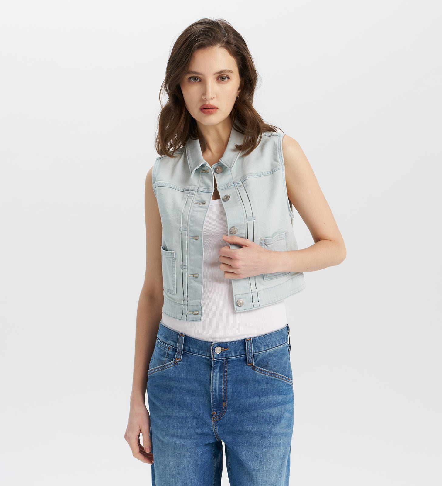 levi’s®  performance cool  牛仔背心 |女裝 003XP0000XS- Indigo – Levi's 香港