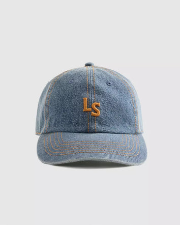 levi's® monogram 字母棒球帽 | 男裝   004BS0002OS- Light Indigo  – Levi's 香港