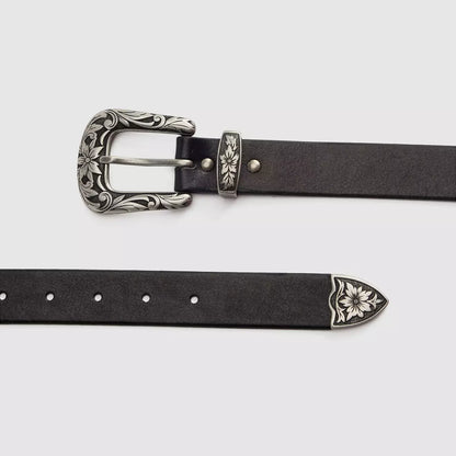 Levi's® Go West 腰带| 男裝 - Black | Levi's HK