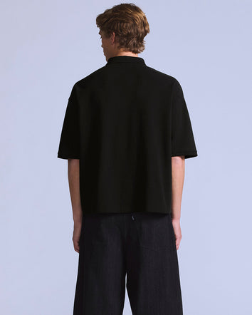 levi's® blue tab™ cropped polo 恤 | 男裝 004TK0001M- Black  – Levi's 香港