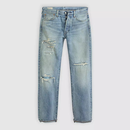 Levi's®  501® 經典直腳牛仔褲 | 男裝 - Medium Wash | Levi's HK