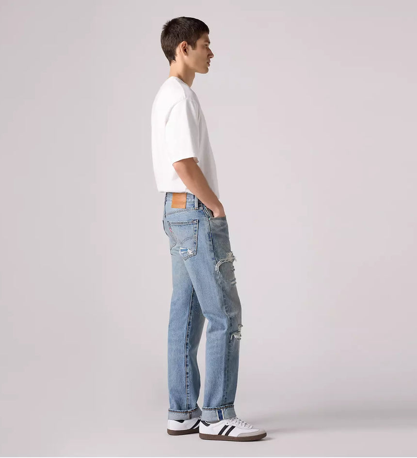 levi's®  501® 經典直腳牛仔褲 | 男裝 - medium wash | levi's hk 0050137362832 Medium Wash – Levi's 香港