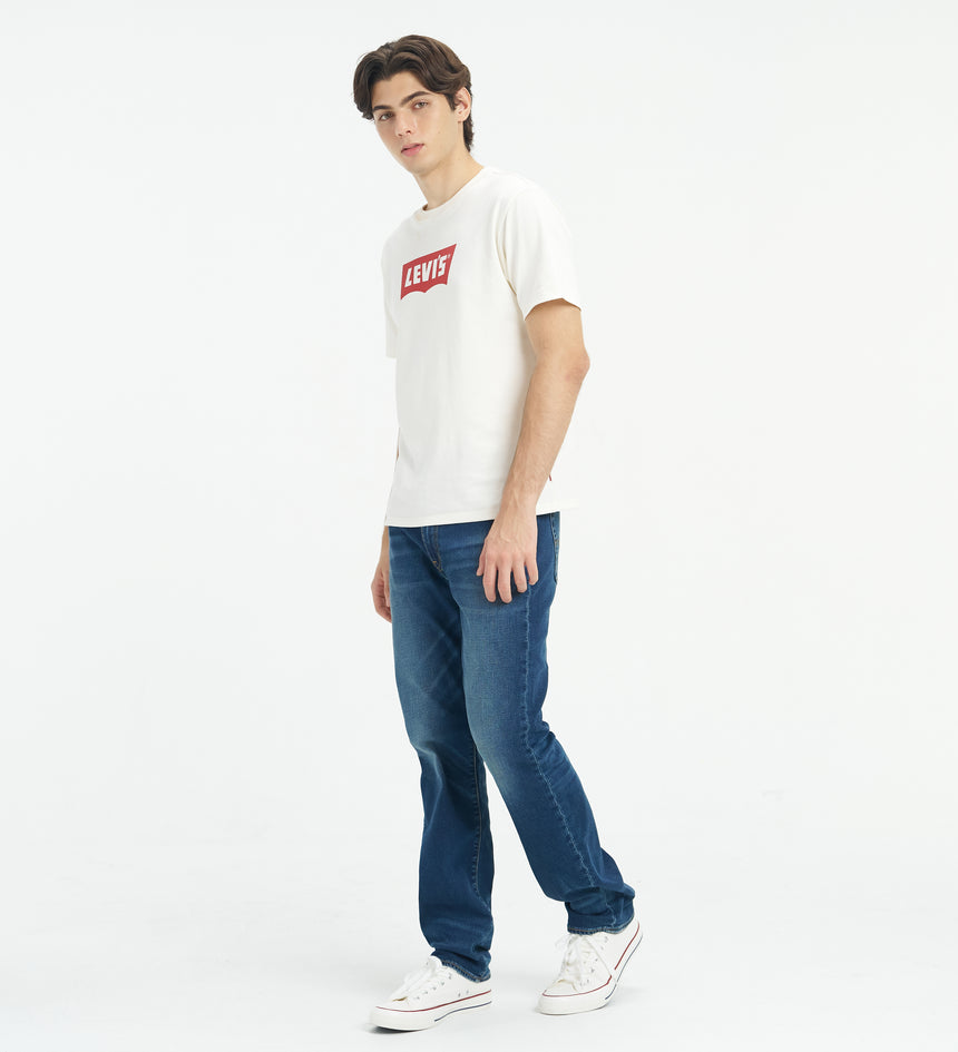 levi's®  performance warm 514™ low rise straight jeans 0051420092832 Dark Indigo – Levi's Hong Kong