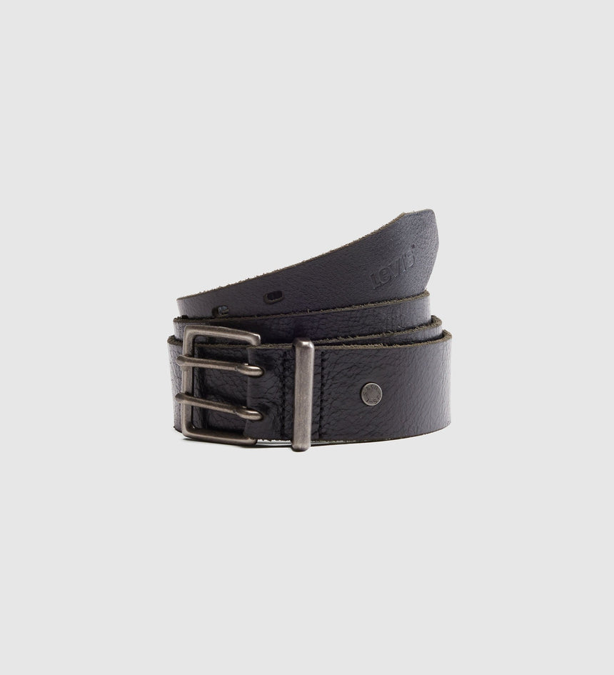 levi's® potrero 雙扣皮帶 | 男裝 005D3000090- Black – Levi's 香港