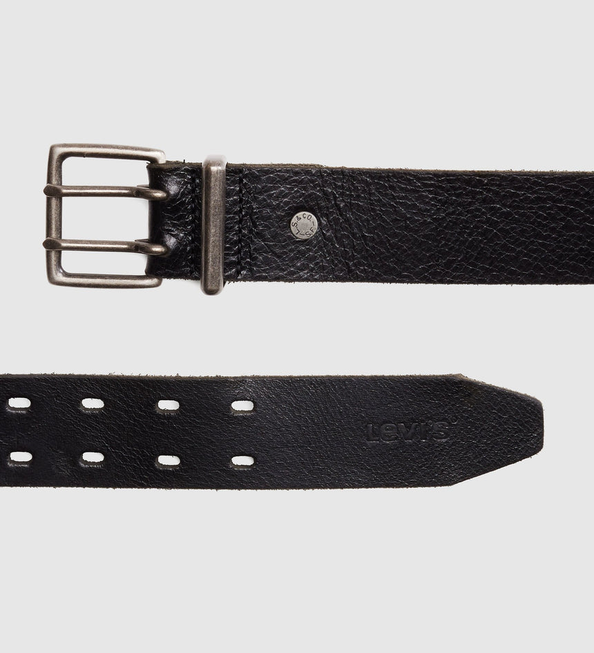 levi's® potrero 雙扣皮帶 | 男裝 005D3000090- Black – Levi's 香港