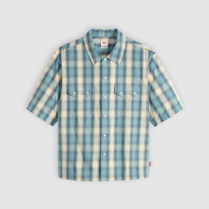 Levi's® Short-Sleeve Boxy 西部襯衫 | 男裝  
