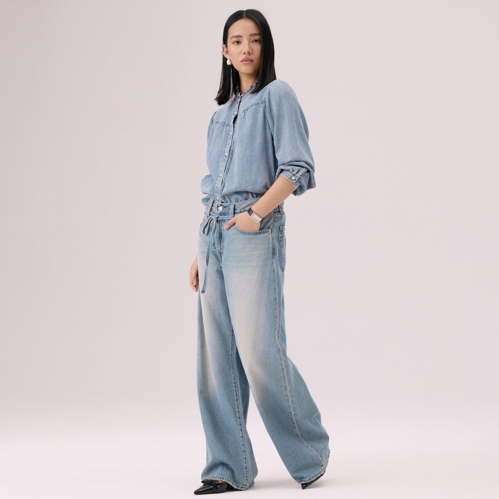 Levi's® Indigo Tencel Western Shirt