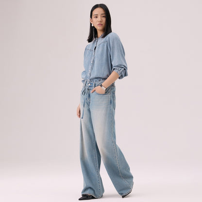 Levi's® Indigo Tencel Western Shirt