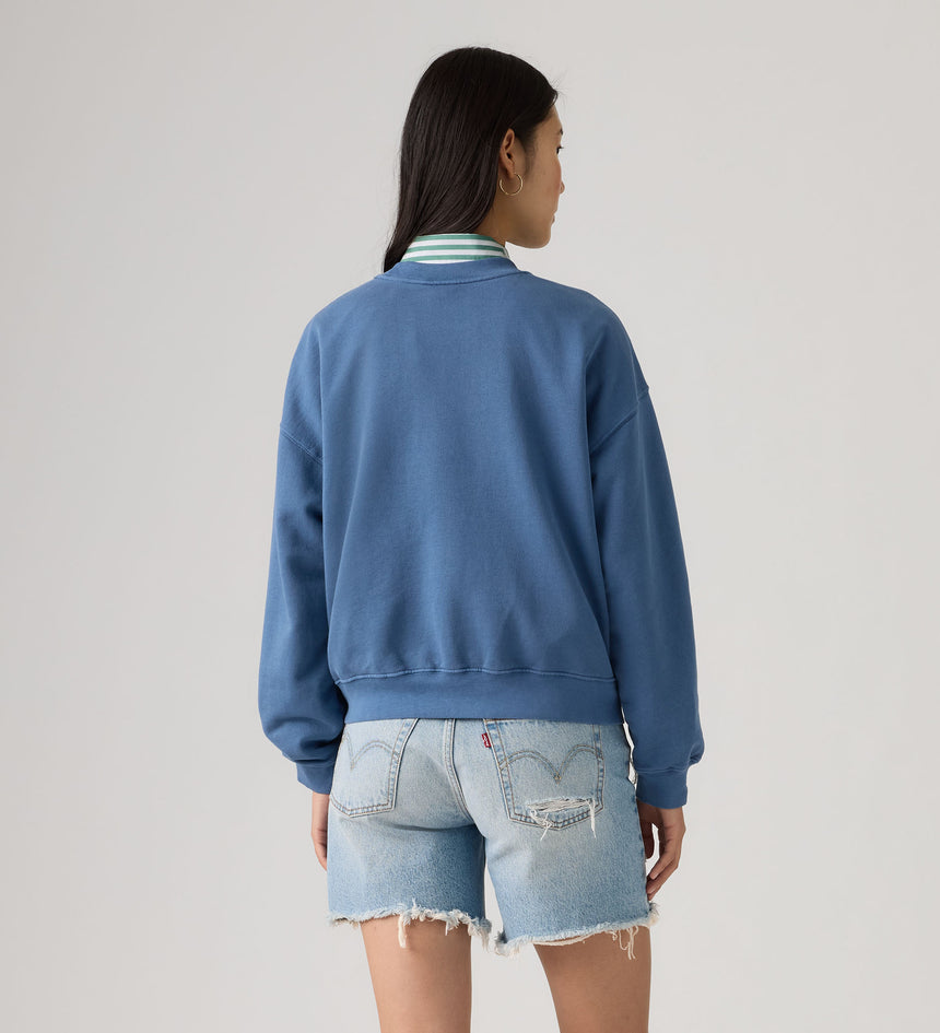 levi's® 復古寬鬆衛衣 | 女裝 006DW0000XS- Blue – Levi's 香港