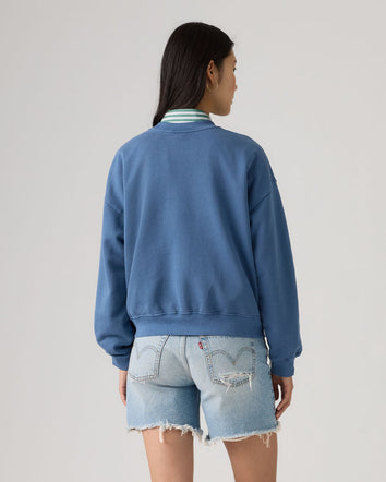 levi's® women's vintage boxy sweatshirt 006DW0000XS- Blue  – Levi's Hong Kong
