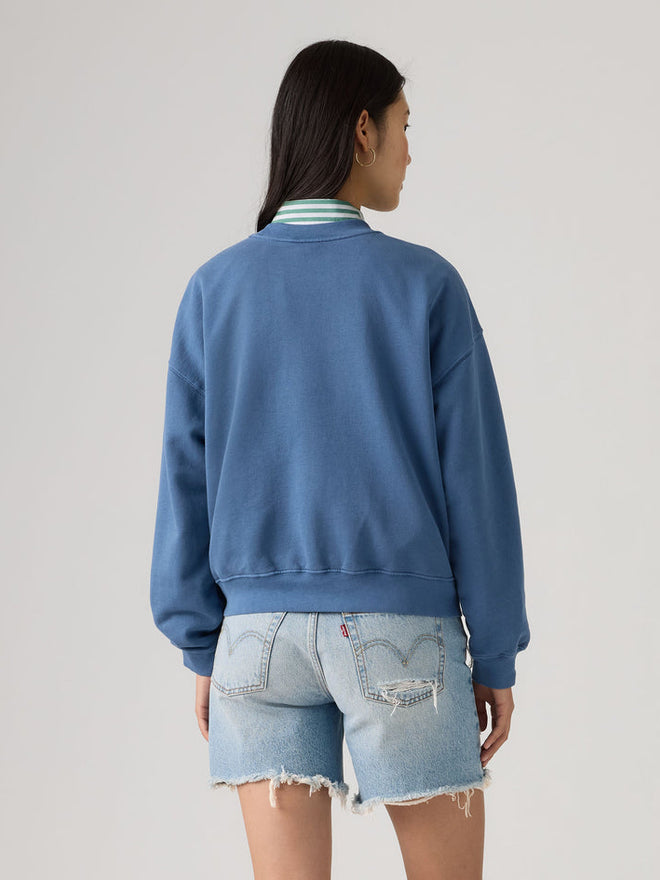 levi's® 復古寬鬆衛衣 | 女裝 006DW0000XS- Blue  – Levi's 香港