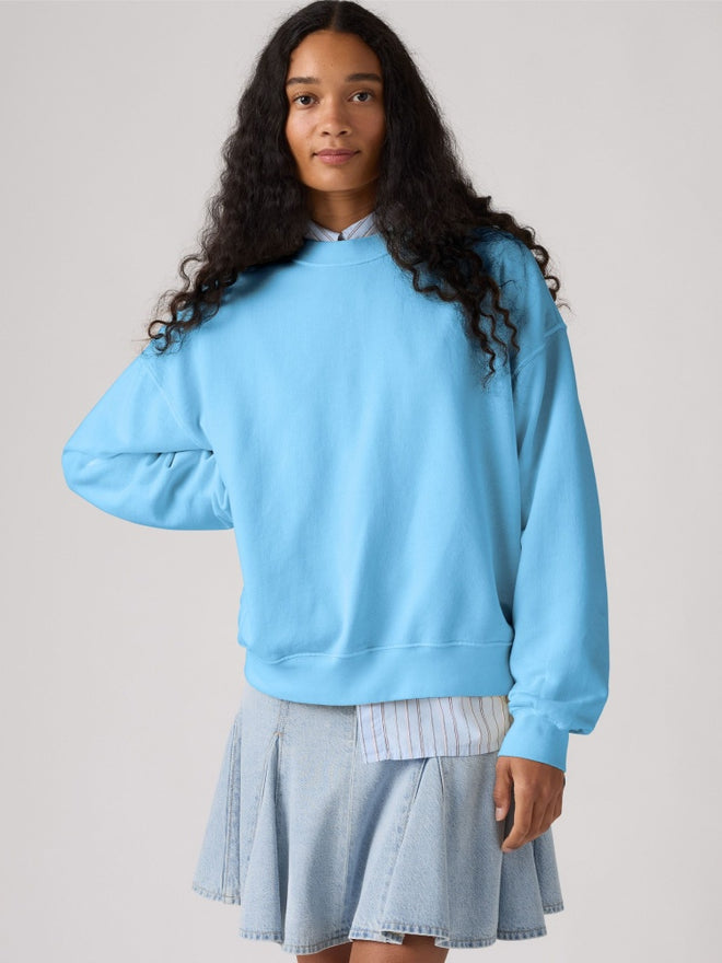levi's® women's vintage boxy sweatshirt 006DW0008XS- Blue  – Levi's Hong Kong