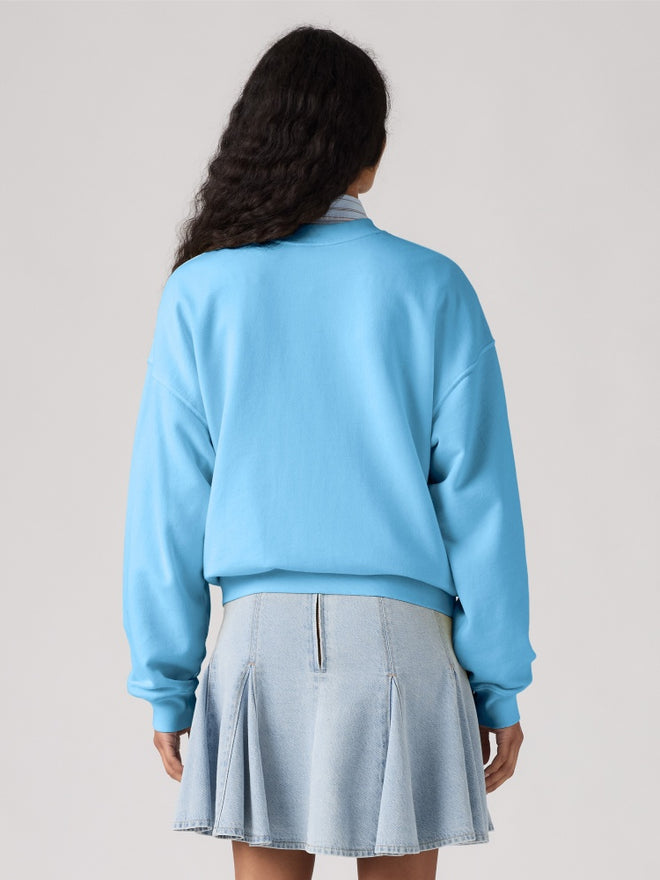 levi's® women's vintage boxy sweatshirt 006DW0008XS- Blue  – Levi's Hong Kong