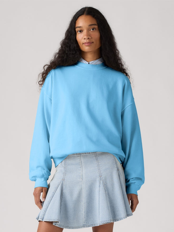 levi's® women's vintage boxy sweatshirt 006DW0008XS- Blue  – Levi's Hong Kong