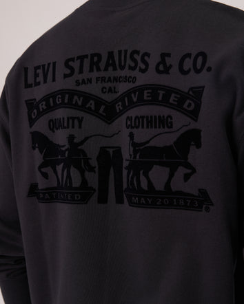 levi's® 2026 新年限定寬鬆衛衣 | 男裝 006P50001XS- Black  – Levi's 香港