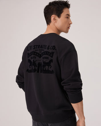 levi's® 2026 新年限定寬鬆衛衣 | 男裝 006P50001XS- Black  – Levi's 香港