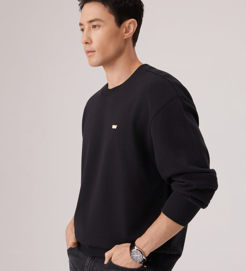 levi's® 2026 新年限定寬鬆衛衣 | 男裝 006P50001XS- Black – Levi's 香港