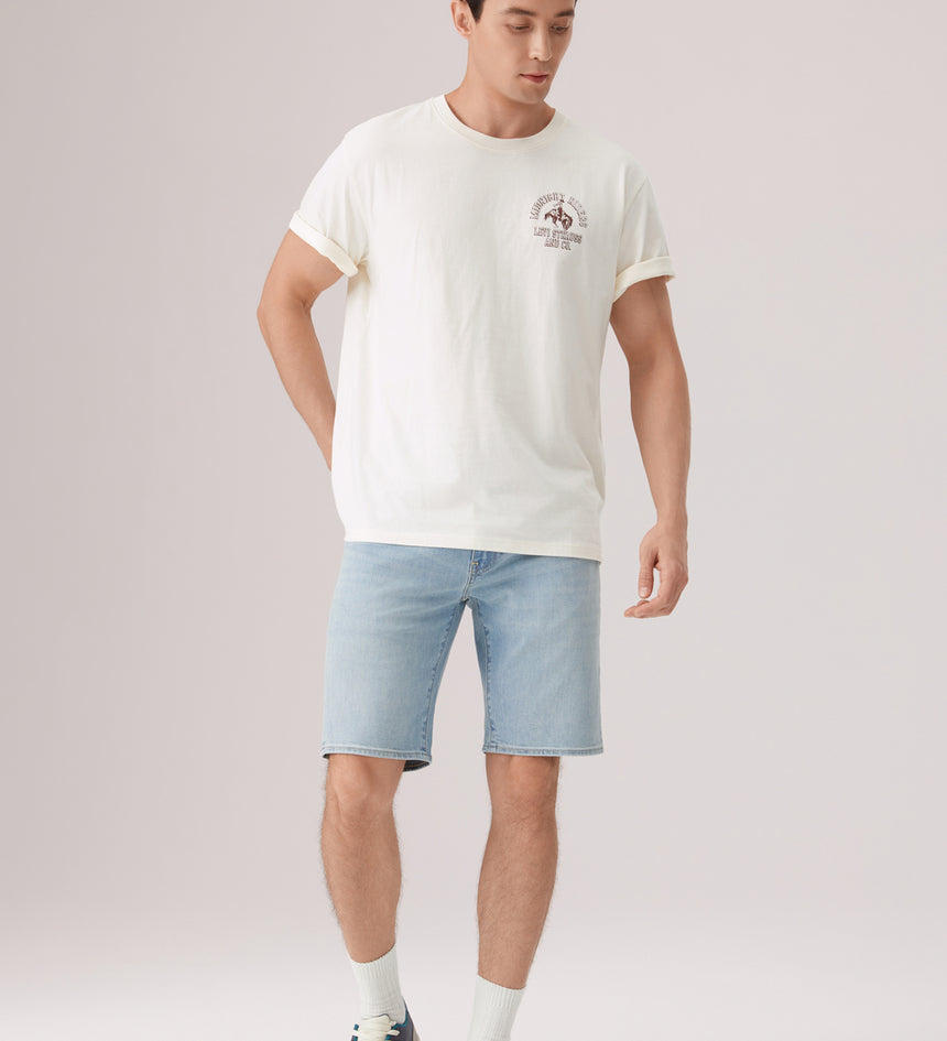  levi's® 405™ 低腰膝上標準牛仔短褲 | 男裝 3986402192812 Light Wash – Levi's 香港