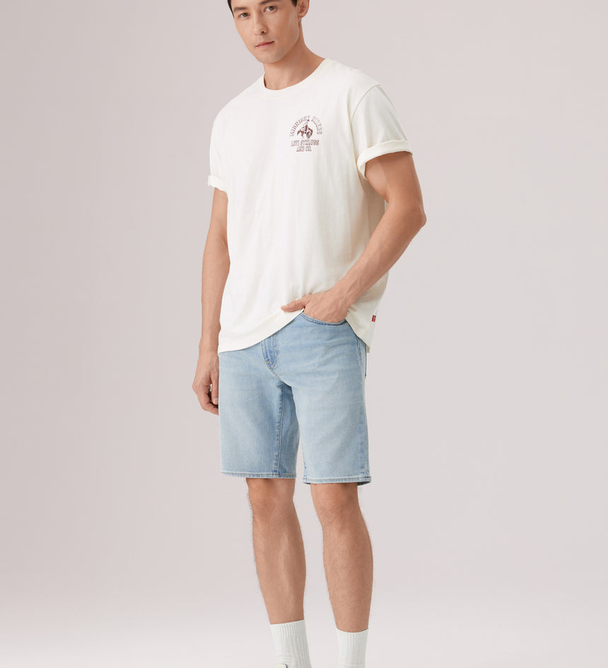 levi's® 405™ 低腰膝上標準牛仔短褲 | 男裝 3986402192812 Light Wash – Levi's 香港